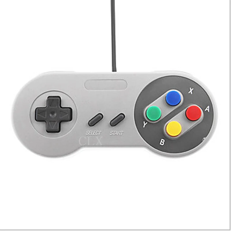Проводной джойстик для ПК 2 шт. 1 партия ретро супер SNES USB контроллер геймпад окно