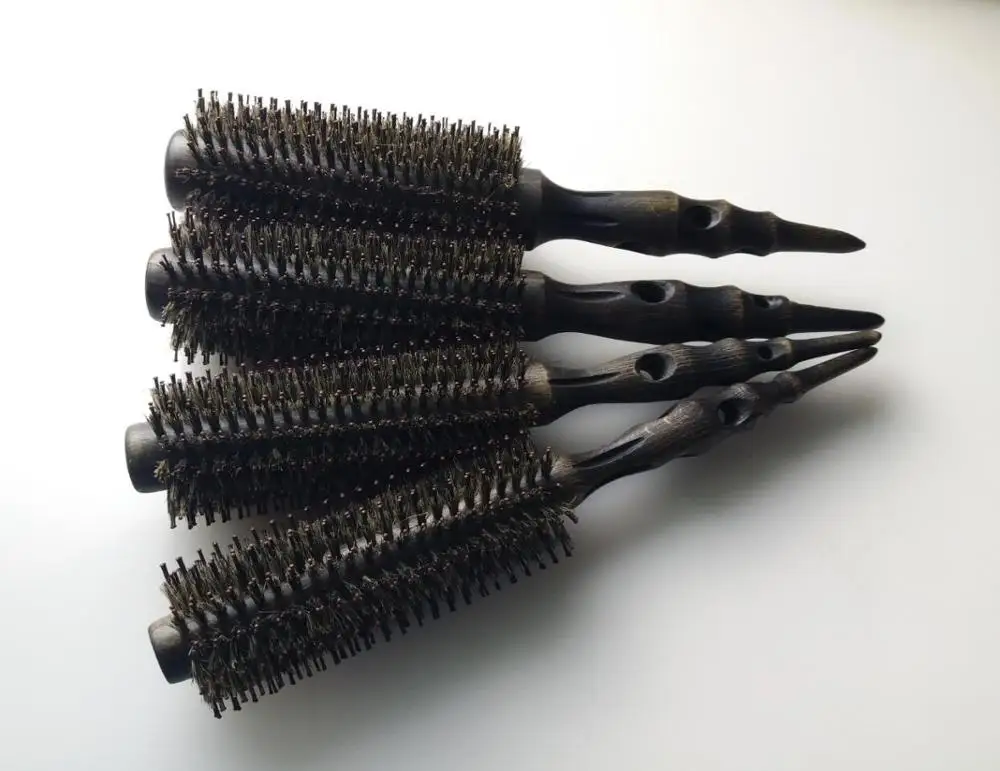 Антистатическая щетка из высокотермостойкого карбонового дерева для волос Pro Air &