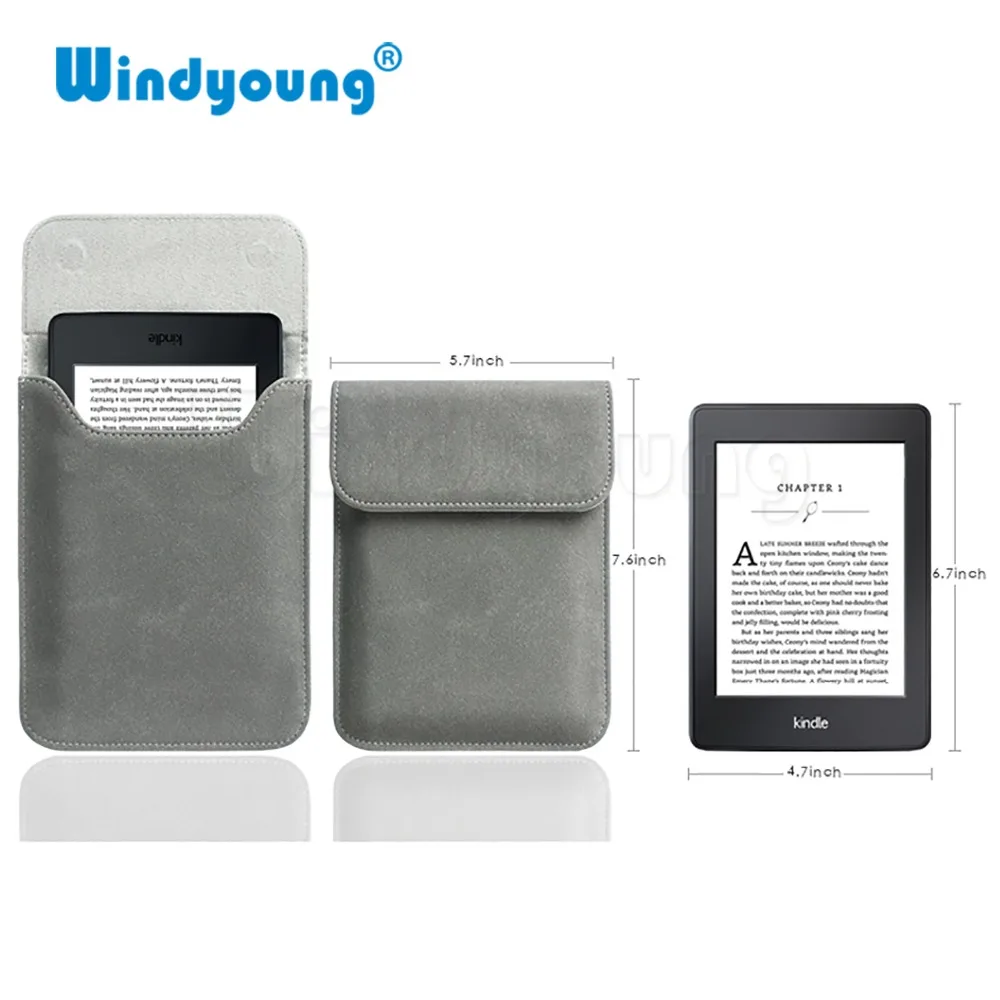 6 дюймовый чехол Kindle Paperwhite 2 3 Женский 8 дорожная электронная книга Магнитный для
