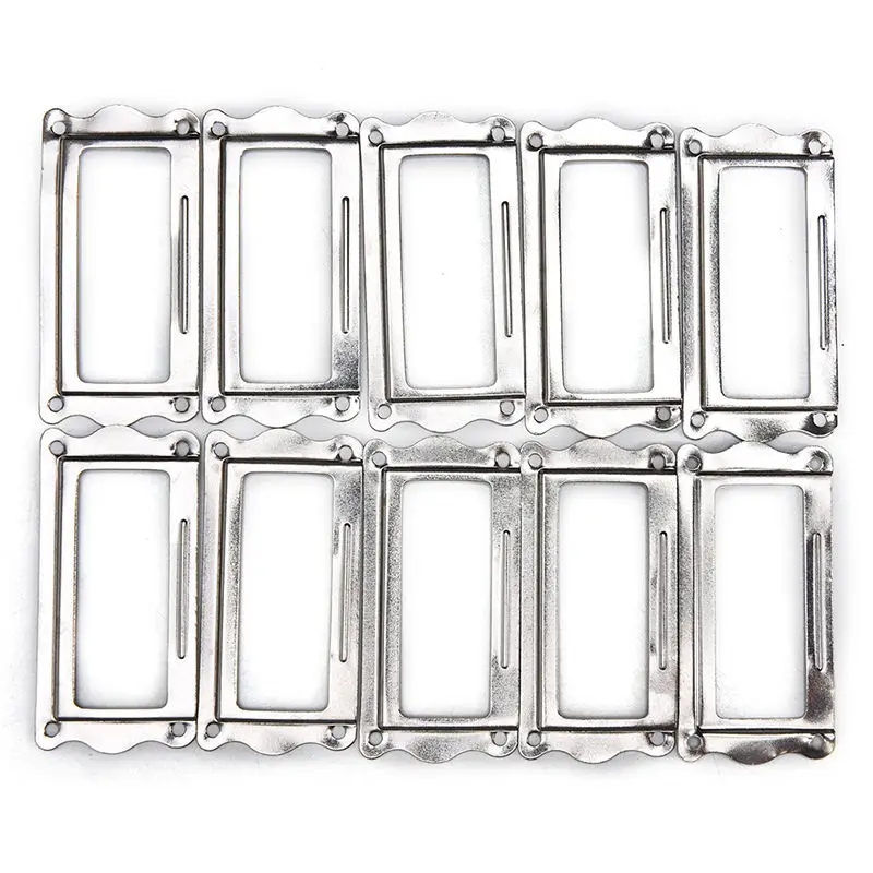 10 шт. античная латунь металлическая этикетка тянущаяся рамка ручка табличка с