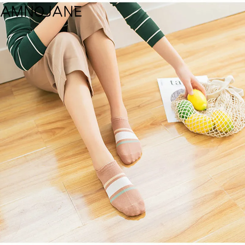 Новые летние Calcetines новый шаблон Весна женские хлопковые носки короткие для
