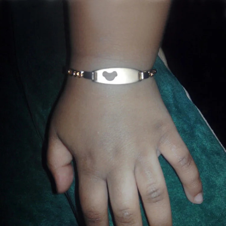 16 см детский браслет золотые детские украшения для крещения девочек и мальчиков