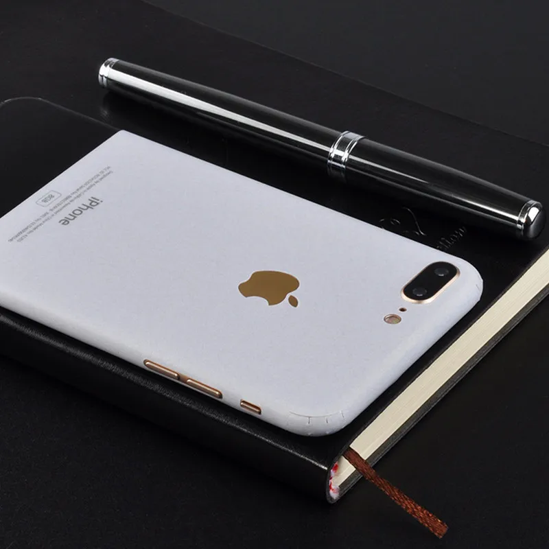 0,25 мм белый и черный Задний виниловый защитный чехол-накладка для iphone 7/7 Plus/8/8 Plus/X