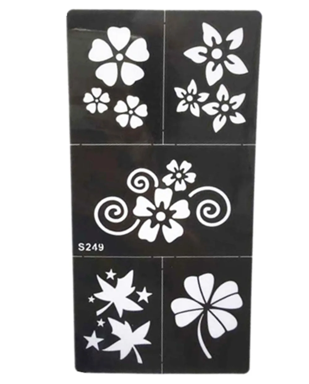 Горячий цветочный узор трафарет для рисования трафареты татуировки аэрограф