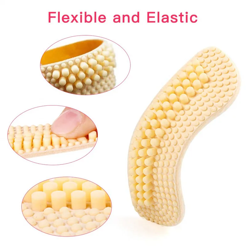 Силиконовые самоклеящиеся вставки для обуви стельки удобной и свободной