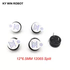 10 шт. Новый Ультратонкий 5 в активный сигнал будильника AC SOT 12 мм * 6,5 мм 12065 шаг 7,6 мм Мини активные магнитные зуммеры подходят для Arduino Diy