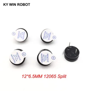 10 шт. Новый Ультратонкий 5 в активный сигнал будильника AC SOT 12 мм * 6,5 мм 12065 шаг 7,6 мм Мини активные магнитные зуммеры подходят для Arduino Diy