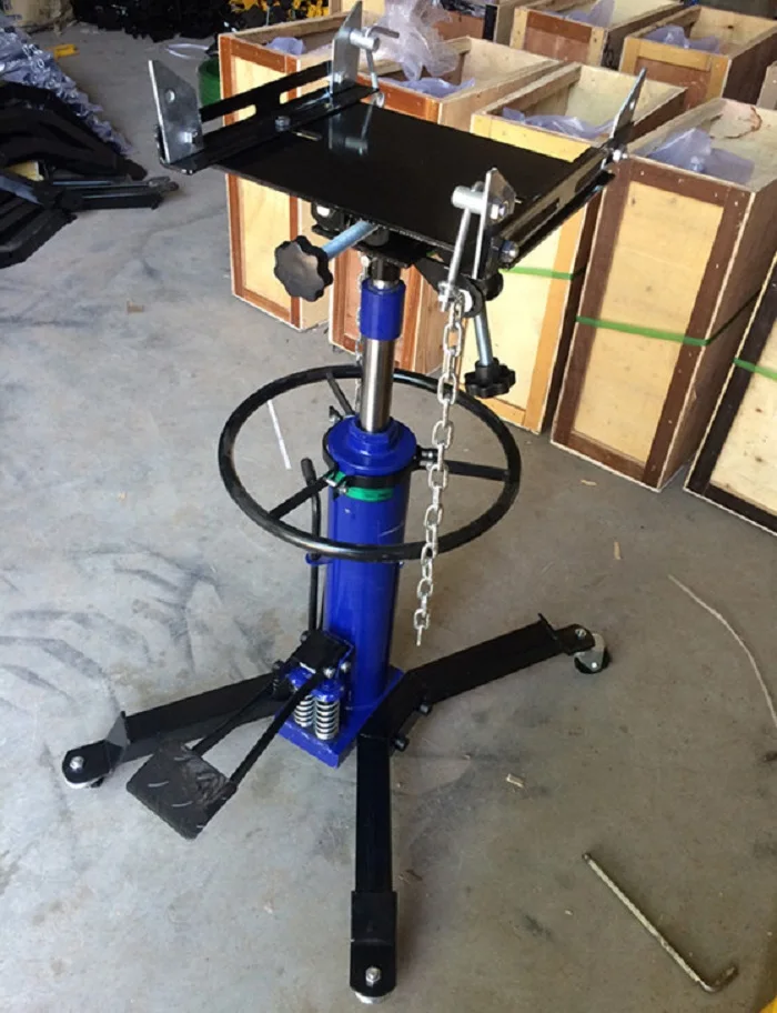 0 5 T гидравлический трансмиссионный домкрат двухцилиндровый носитель коробки