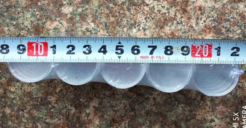 Для монет до 25 мм оптовая продажа 100 шт. акриловая пластиковая коробка | Дом и сад