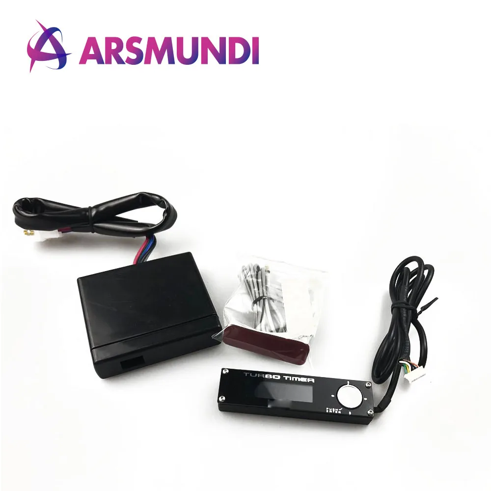 Универсальный цифровой автомобильный турботаймер типа 0 с красным синим