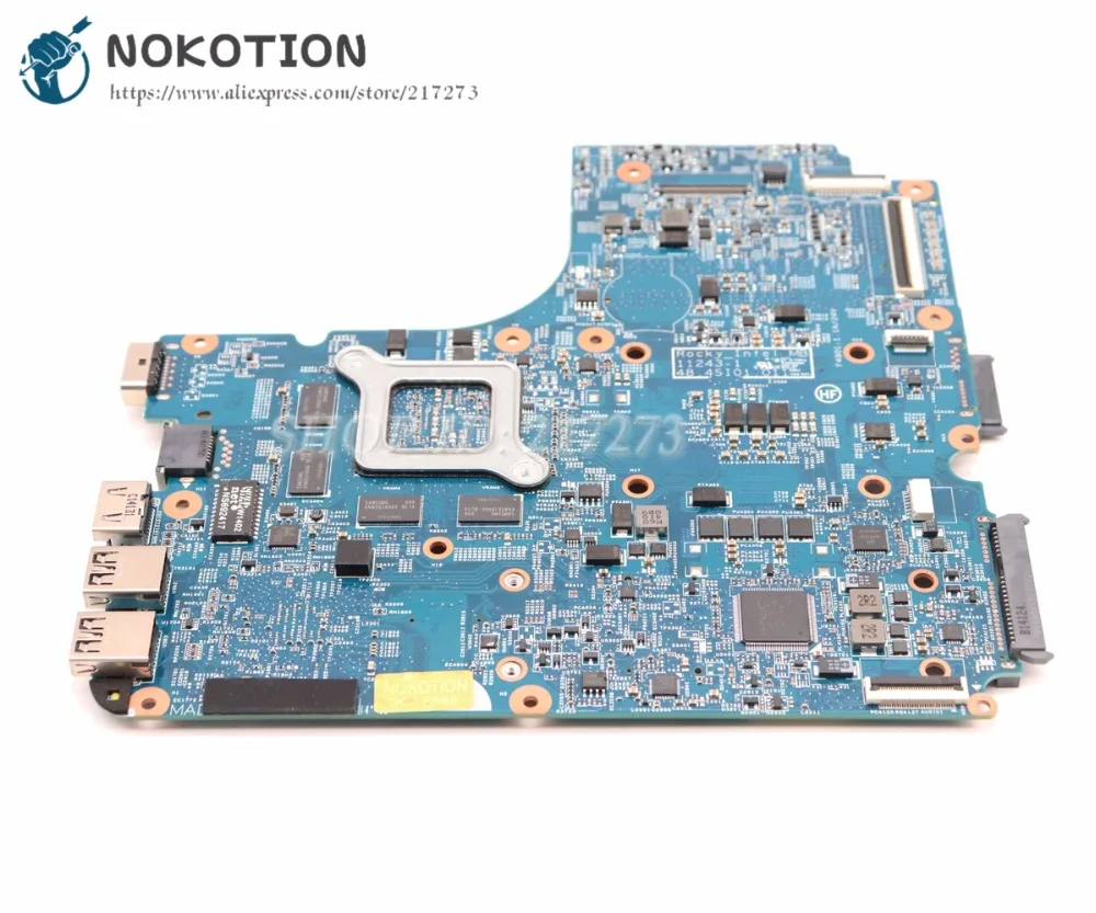 Материнская плата NOKOTION для ноутбука HP probook 4740s 4540s 4440s 4441s 683494 501 683493 001 HM76 HD 7650M 1G