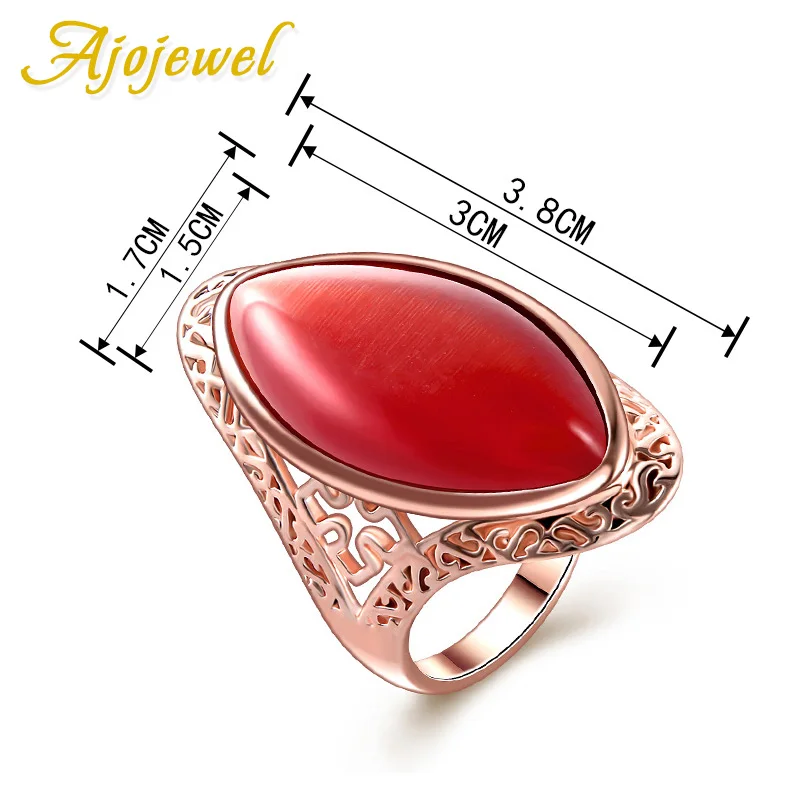 Женское ювелирное изделие с апельсиновым опалом размеры 8-11 | Украшения и