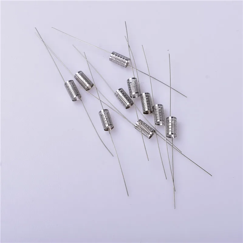 10 шт./компл. готовые SS316L Нержавеющая сталь спиральная катушка 0.2ohm Сопротивление