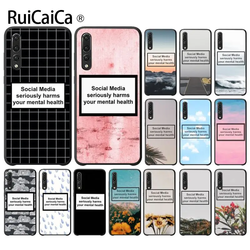 Ruicaica социальные сети серьезно вредит вашему душевному здоровью чехол для