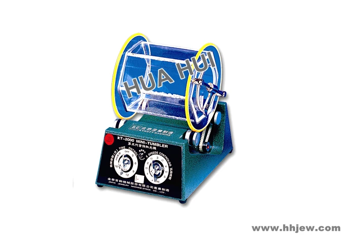 Rotary Tumbler( Mini-Tumbler), HUAHUI Jewelry Tumbling Polishing Machine, Jewelry Polisher Tools & Equipment