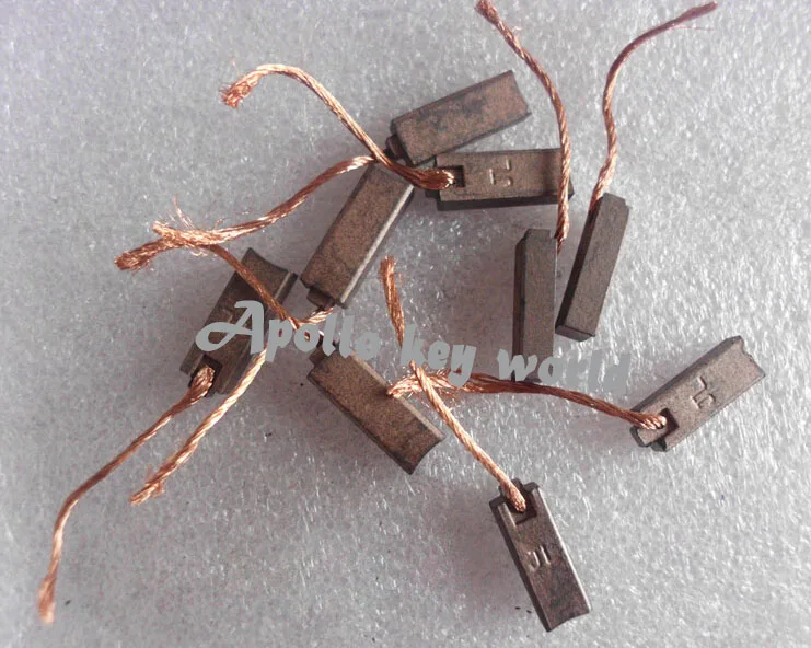 

Electric Car Generator Regulator Carbon Brush (Size:5*7*20mm)