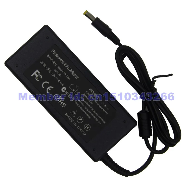 Замена 19V 4.74A 5 5*1 7 MM 90W для Acer Aspire 5610 5750 series TraveMate 4750 5750g 5536 5236|adapter usb charger|charger power