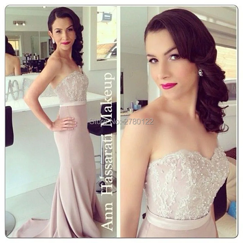 

Vestidos De Fiesta Hot Sale Fashion Elegant Sweetheart Sleeveless Formal Dresses Appliques Mermaid New 2020 Evening Gowns