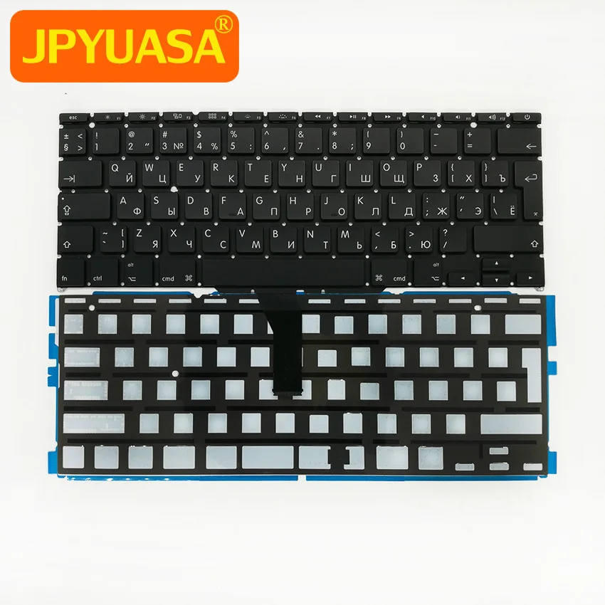 Клавиатура новая с русской раскладкой и подсветкой для MacBook Air 11 6 дюйма