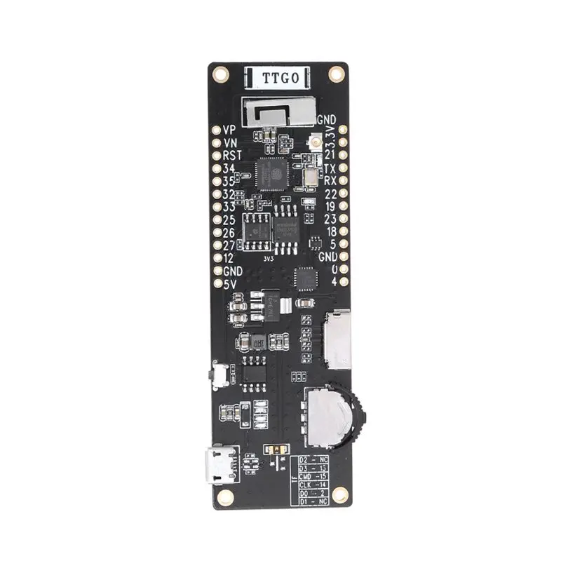 TTGO WiFi Bluetooth модуль 18650 Держатель аккумулятора 2A предохранитель ESP32 4 МБ SPI