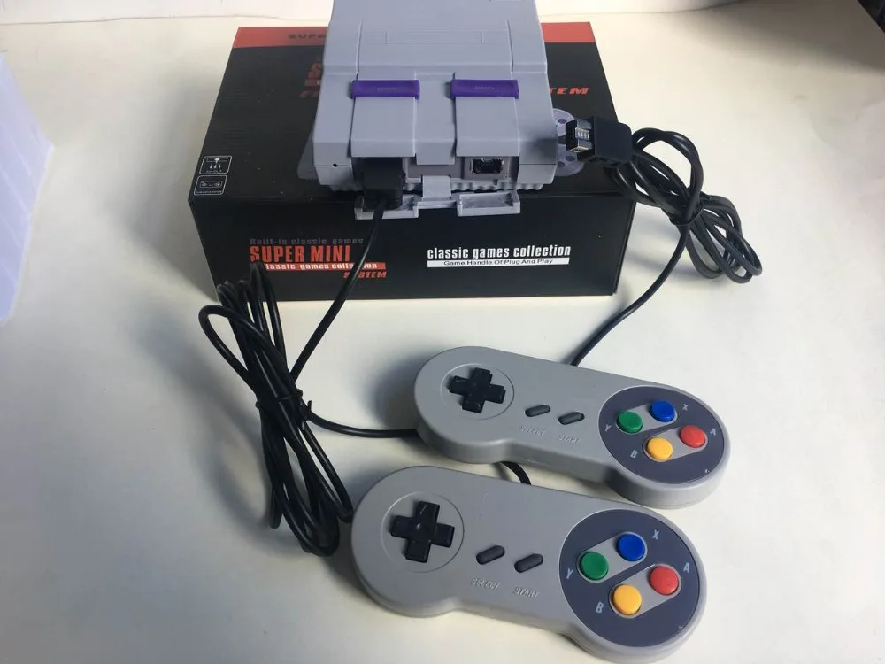 16 битная игровая мини консоль для телевизора поддерживает AV Ретро игровую