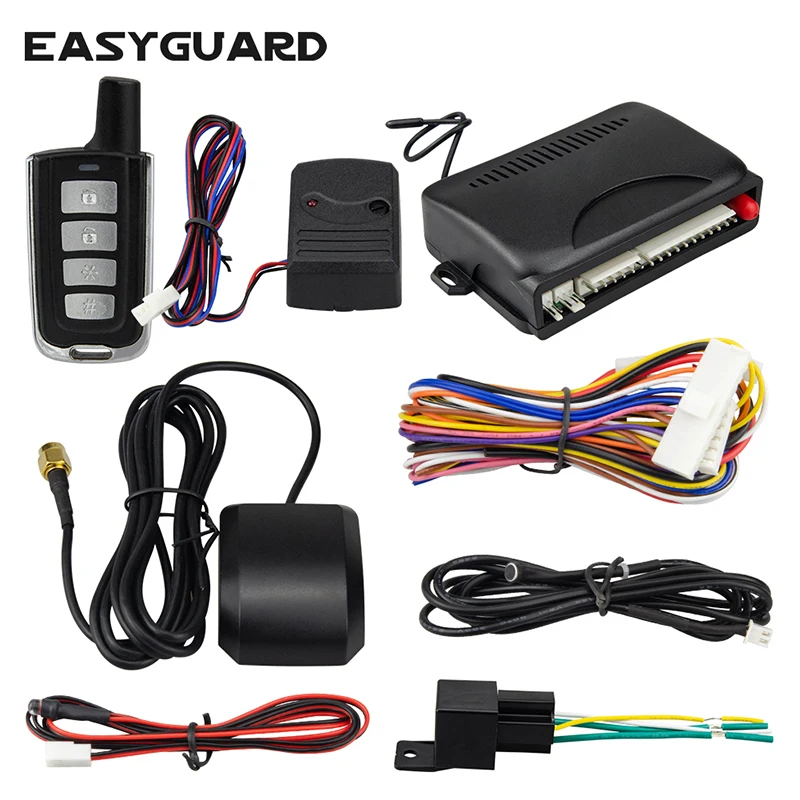 Система автосигнализации EASYAGUARD GPS трекер разблокировка через приложение и