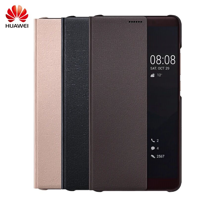 Оригинальный официальный флип чехол Huawei Mate 10/Mate 10 Pro умный с окошком из