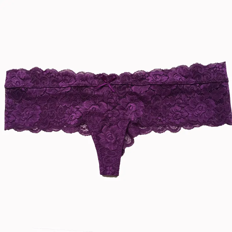Purple Сексуальное нижнее белье, женские стринги, размеры s, m, l, женские сексуальные кружевные стринги, трусики для женщин, s, женские трусы, нижнее белье, 5 цветов - Цвет: Purple