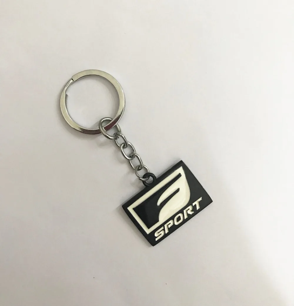 Брелок для ключей для автомобиля брелоки F Sport для Lexus IS200T IS250 RX300 NX RX GS RX330 RX350 CT200 LX LX570 брелок из сплава кулон подарок