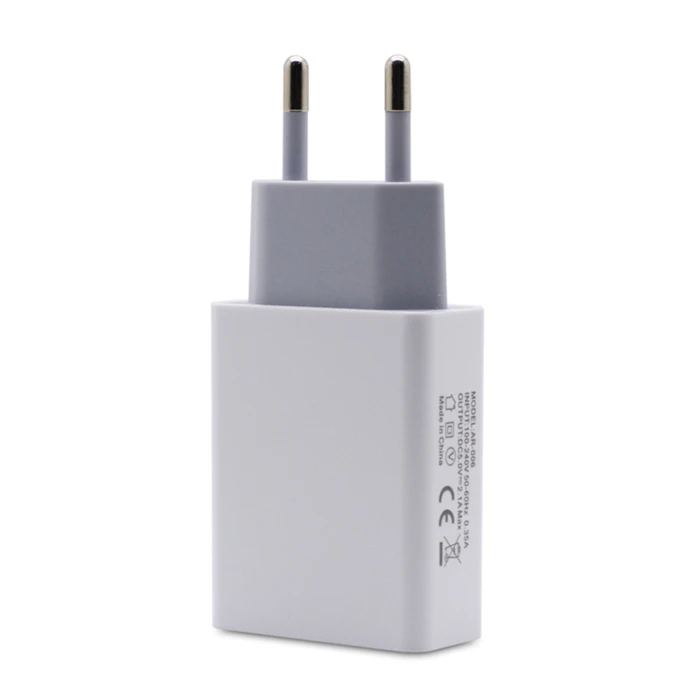 EU Plug Amstar тонкий двойной USB зарядное устройство для телефона ЕС/США штекер Макс 2.1A Смарт Быстрая зарядка мобильное зарядное устройство для iPhone для samsung Xiaomi - Тип штекера: EU Plug