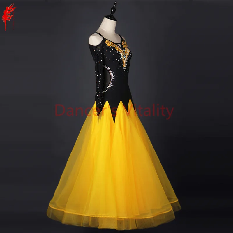 

Girls ballroom dance dress Women ballroom dancing clothing sexy spandex stones ballroom dance dress for dance wear S-6XL