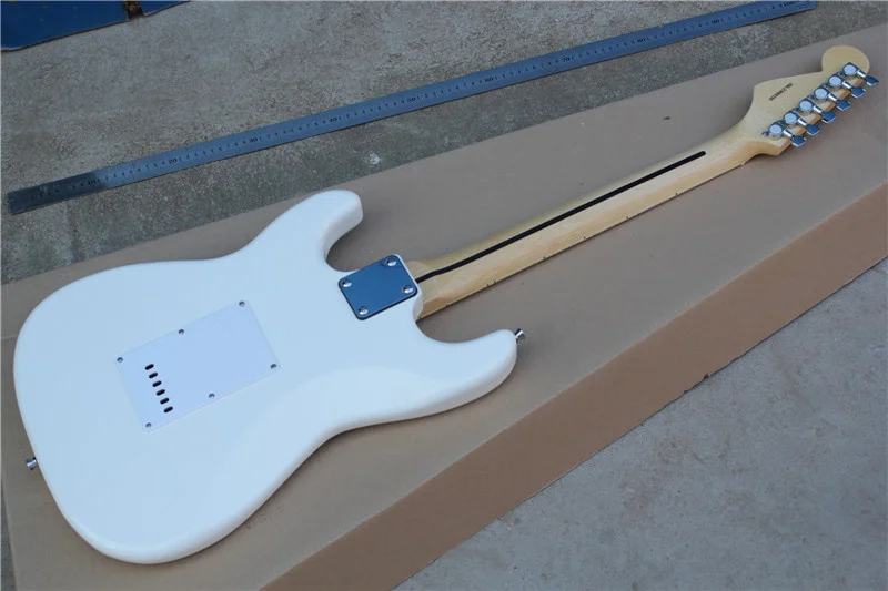 New arrival white electric guitar custom store free shipping! | Спорт и развлечения