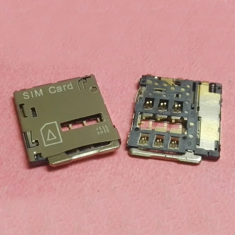 10 шт. считыватель sim-карт Слот лоток держатель Разъем для samsung Galaxy E330S E300 P600 P601 P605