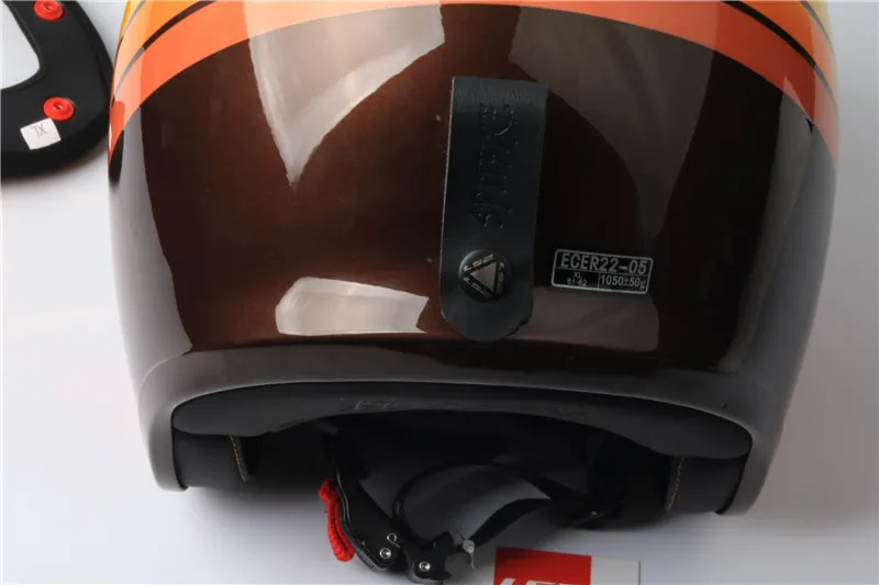 Ls2 OF599 шлемы Spitfire moto rcycle шлем jet винтажный шлем с открытым лицом Ретро 3/4 полушлем casco moto capacete moto ciclismo