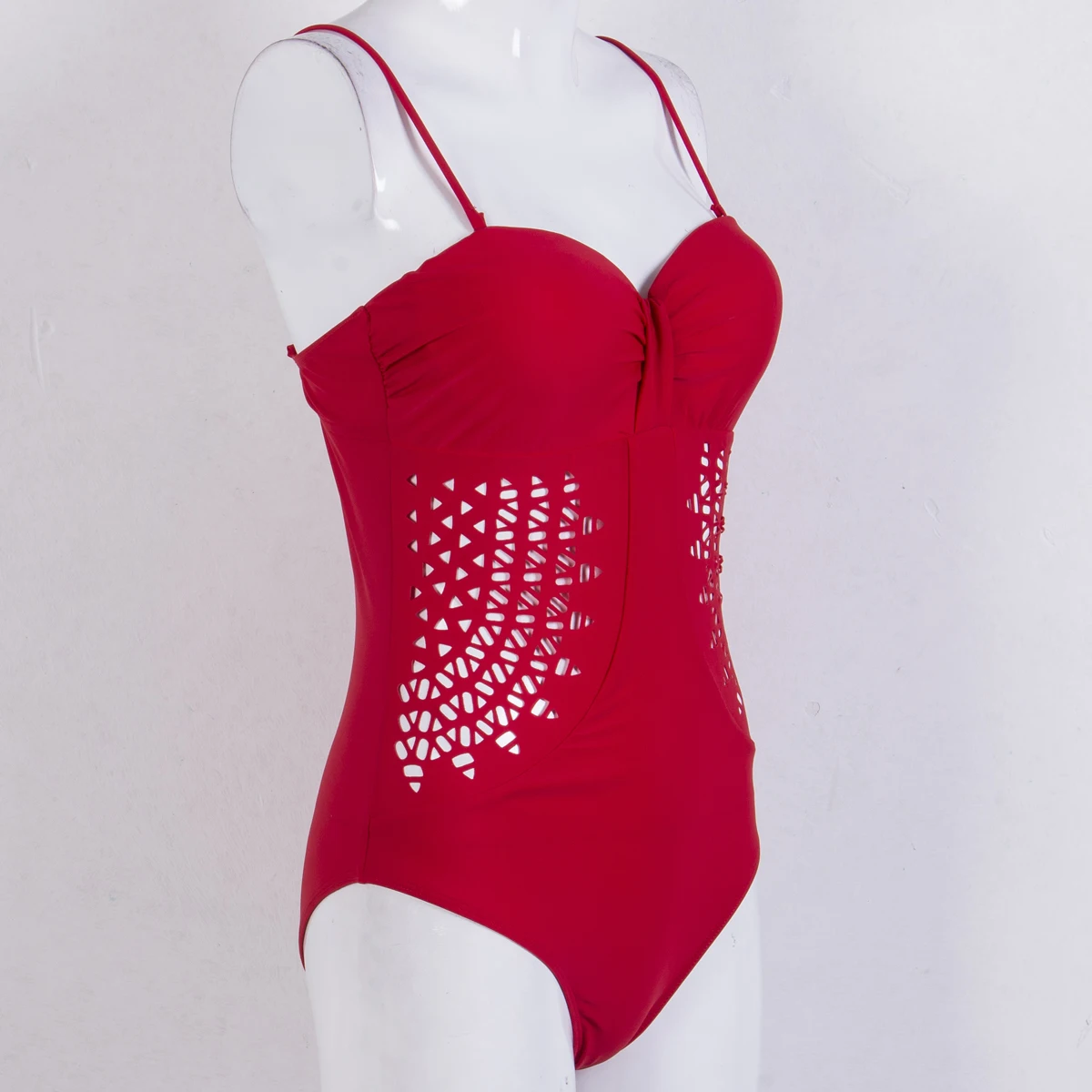 2017 летние женские цельные купальники с вырезами монокини купальный костюм пуш ап