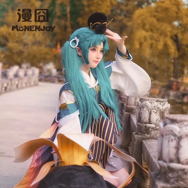 [В наличии] Новый японский кимоно для ролевых игр Onmyoji Hotaru Kei Женский костюм