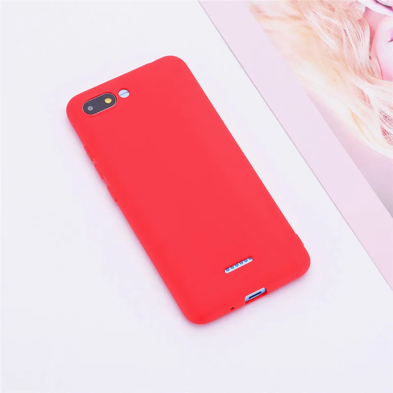 Цветной матовый Мягкий силиконовый чехол из ТПУ для Xiaomi Mi 8 SE A1 A2 Lite Max 2 3 Mix 2s Redmi Note 5