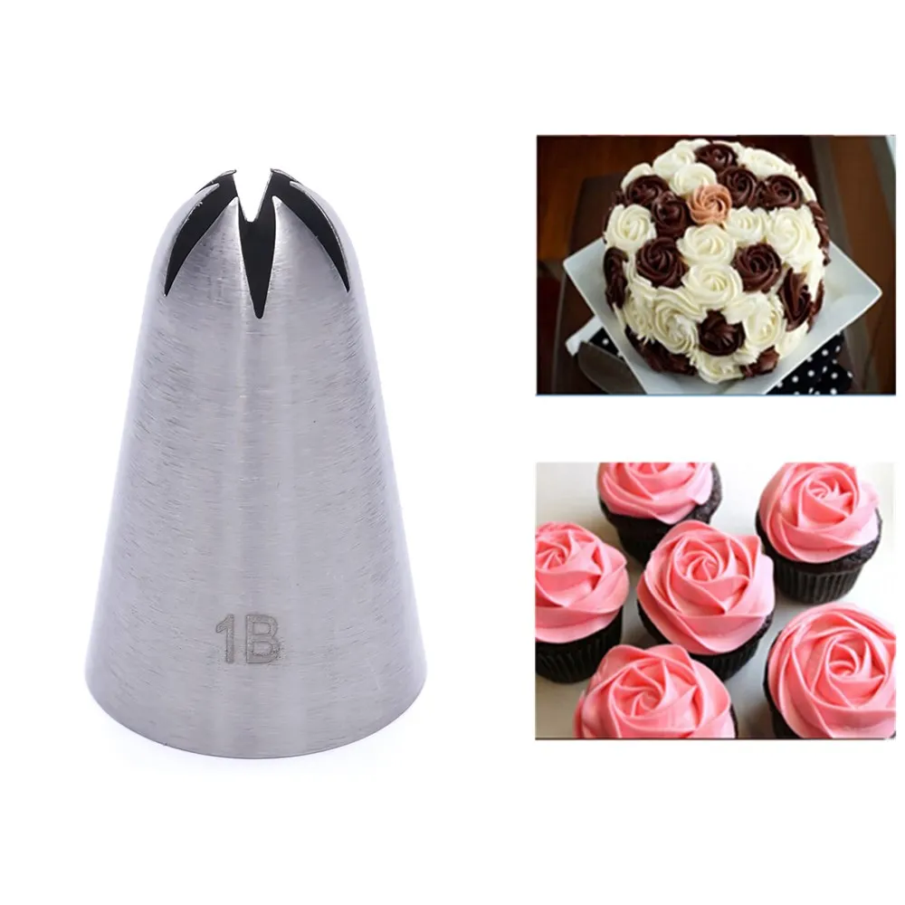 Насадка для крема большого размера # 1B насадка украшения торта помадки набор