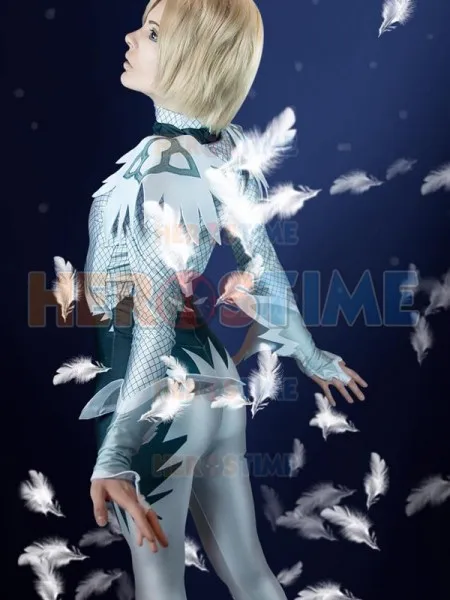 Yuri On Ice Косплей Костюм Plisetsky Agape белый костюм для выступления Zentai на заказ лайкра