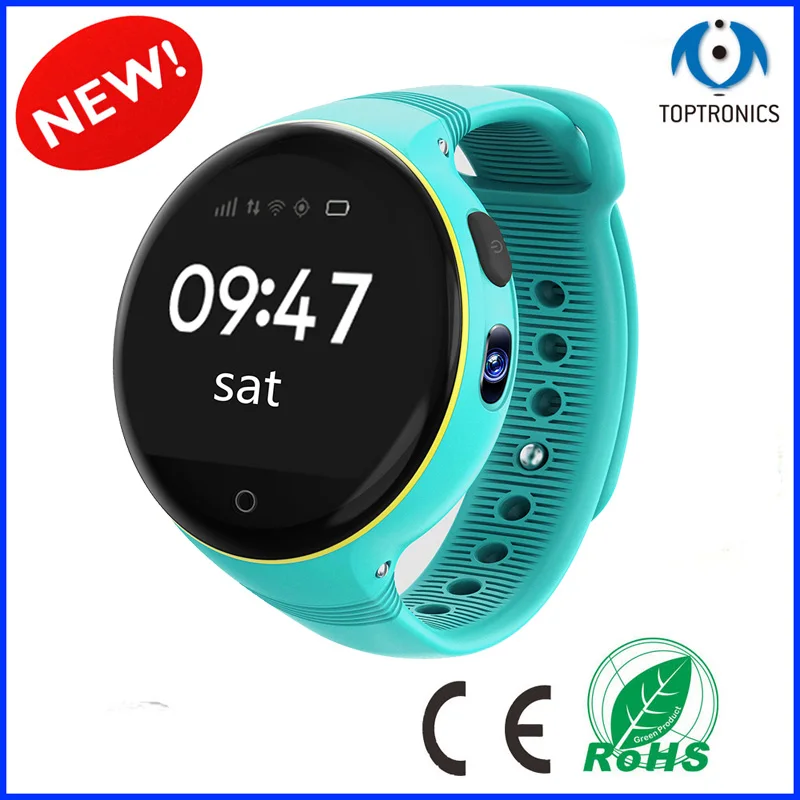 GOS детский подарок умный Wtch телефон с 5-позиционным режимом: GPS AGPS LBS Wi-Fi и камерой