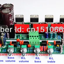 Diy kit 2 1 Плата усилителя tda7294 tda7293 усилитель с защитой колонок