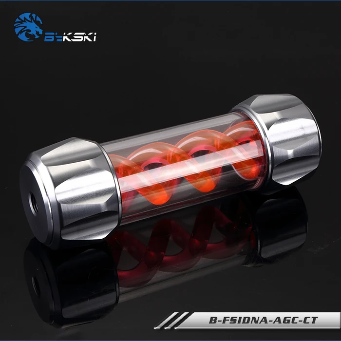 Bykski B FSIDNA AGC CT 50 мм Т вирусные Цилиндрические резервуары 190 длина покрытие из