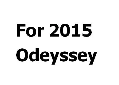 For 2015 Odyssey 304 Нержавеющая сталь подстаканник декоративная крышка/Пластина для Honda Elysion z2ea085 - Название цвета: For 2015 Odyssey