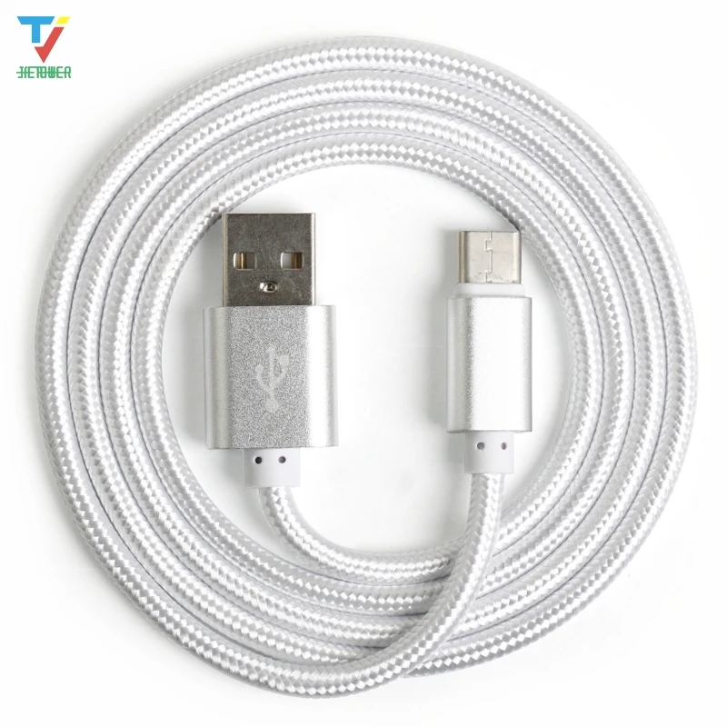 100 шт./лот 1 м/2 м/3 м нейлоновые Micro Тип usb C/8pin Зарядное устройство кабель для iphone samsung huawei Xiaomi оптом дешево
