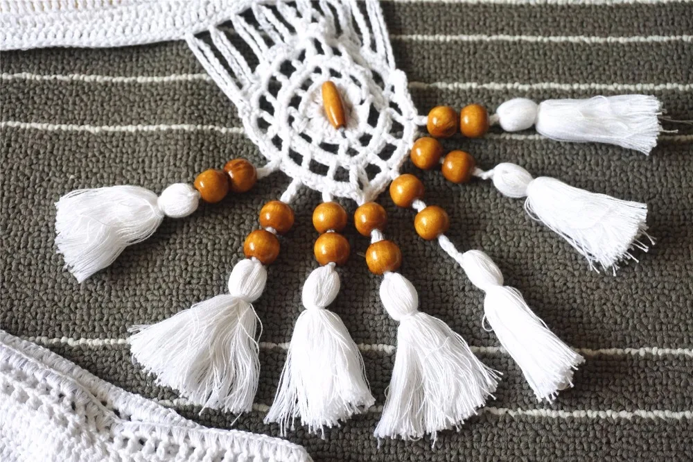 Сексуальный Бразильский бикини вязаный купальник ручной работы женские