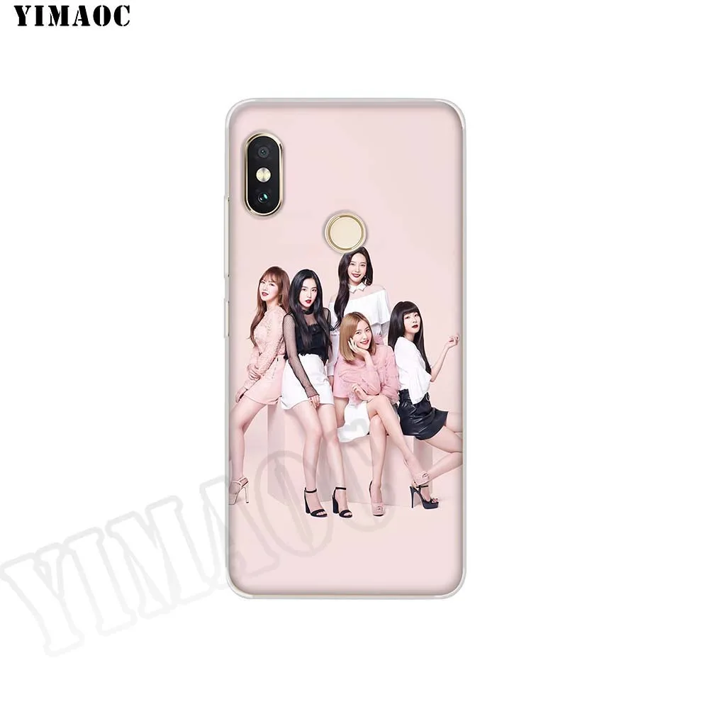 YIMAOC красный бархатный Мягкий силиконовый чехол для POCOPHONE F1 Xiaomi Redmi Note 6 7 Pro 6A Mi 8 Lite