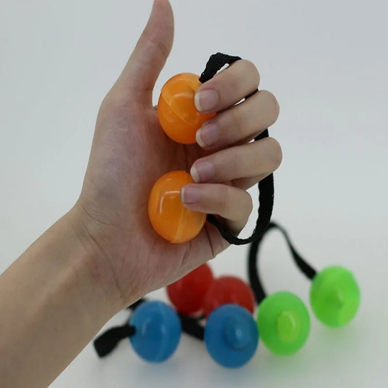 Новый Мини Пальцев йо-йо Йо-Йо Мяч Световой ИНДИКАТОР Мигает Игрушки EDC Руки Для