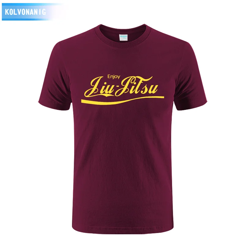 

Enjoy Jiu-Jitsu Printed Men's T Shirt Tshirt 2021 Summer New Short Sleeve O Neck Casual Tracksuit For Men T-Shirt crop top Tees