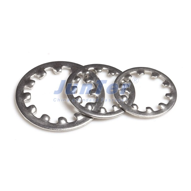 A2 Stainless Steel Internal Teeth Lock Washers - 1000pcs of M3, M4, M5, M6, M8, M10, and M12 Sizes (DIN6797J) image 2