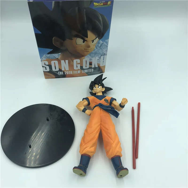 Dragon Ball Z Goku 50-летие Ruyi стоящий вер. Фигурка DBZ памятная Вегета мужские шорты Супер Saiyan Модель 28 см